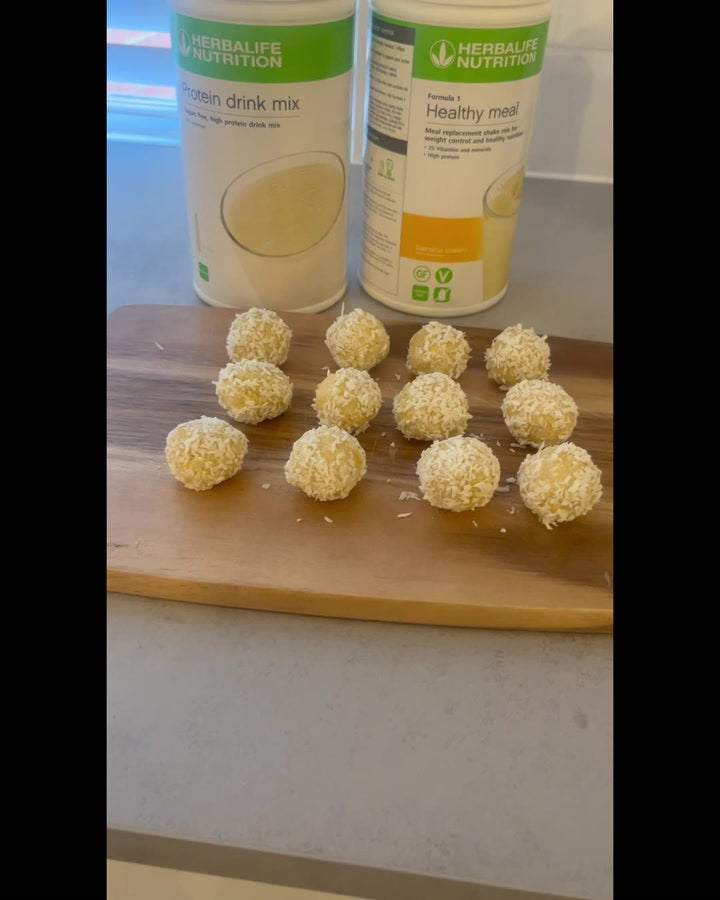 Banana Coconut Snowballs