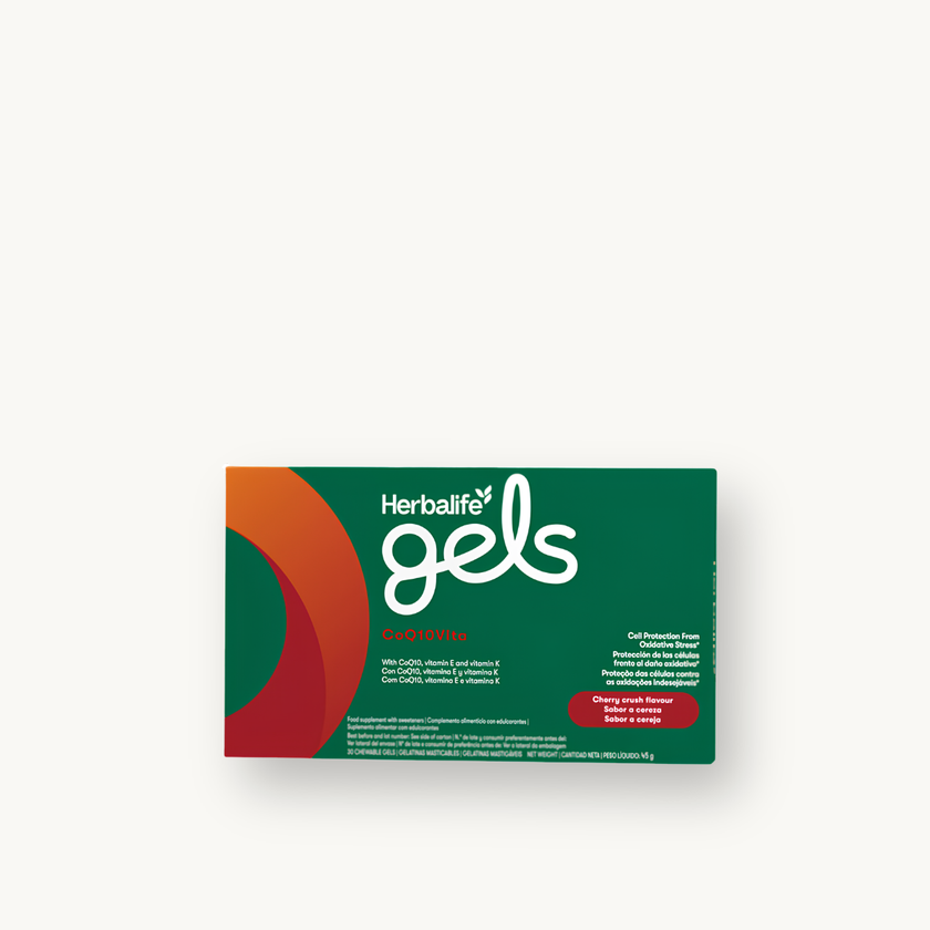 Herbalife Gels - CoQ10Vita Cherry Crush 30 Chewable Gels