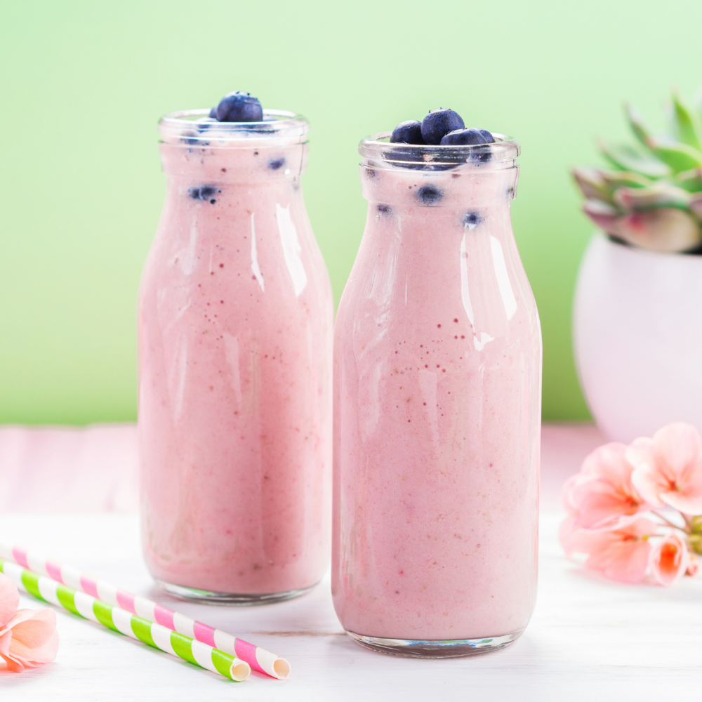 Strawberry and Blueberry Shake